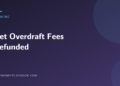 Illustration for a guide to getting overdraft fees refunded, showing the article title on a dark background